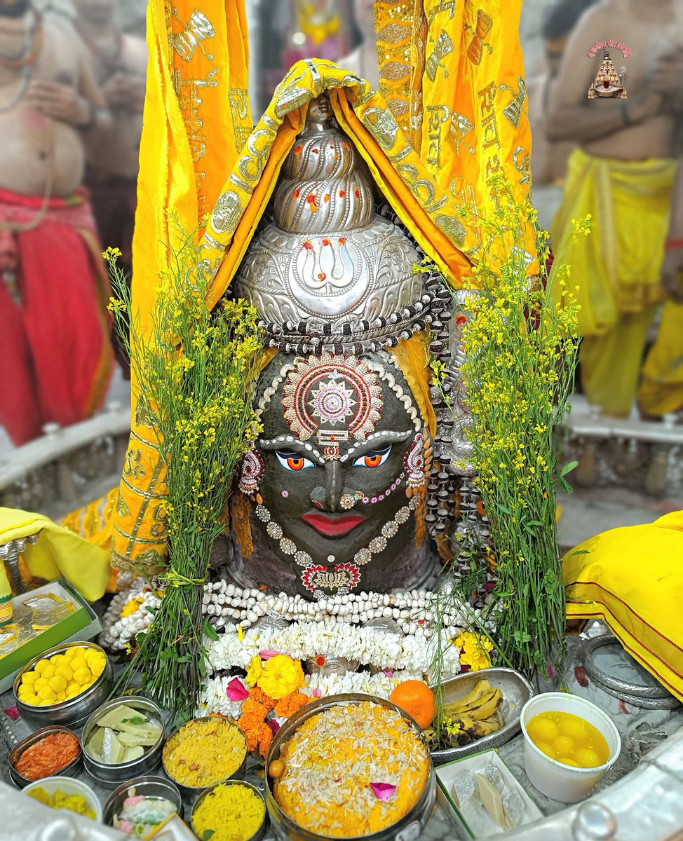 श्री  महाकालेश्वर ज्योतिर्लिंग जी के आज के भस्म आरती श्रृंगार दिव्य दर्शन 03.02.2025