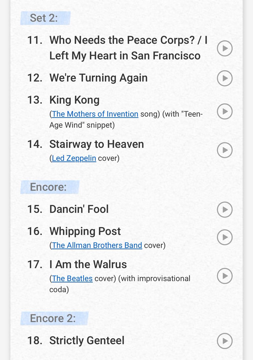 One of the most important musical events in my life happened 37 years ago today. I got to see <a href="/zappa/">Frank Zappa</a> at The Palace Theatre in Albany on what would turn out to be his final tour. A life changing concert for me. Crank some Frank!