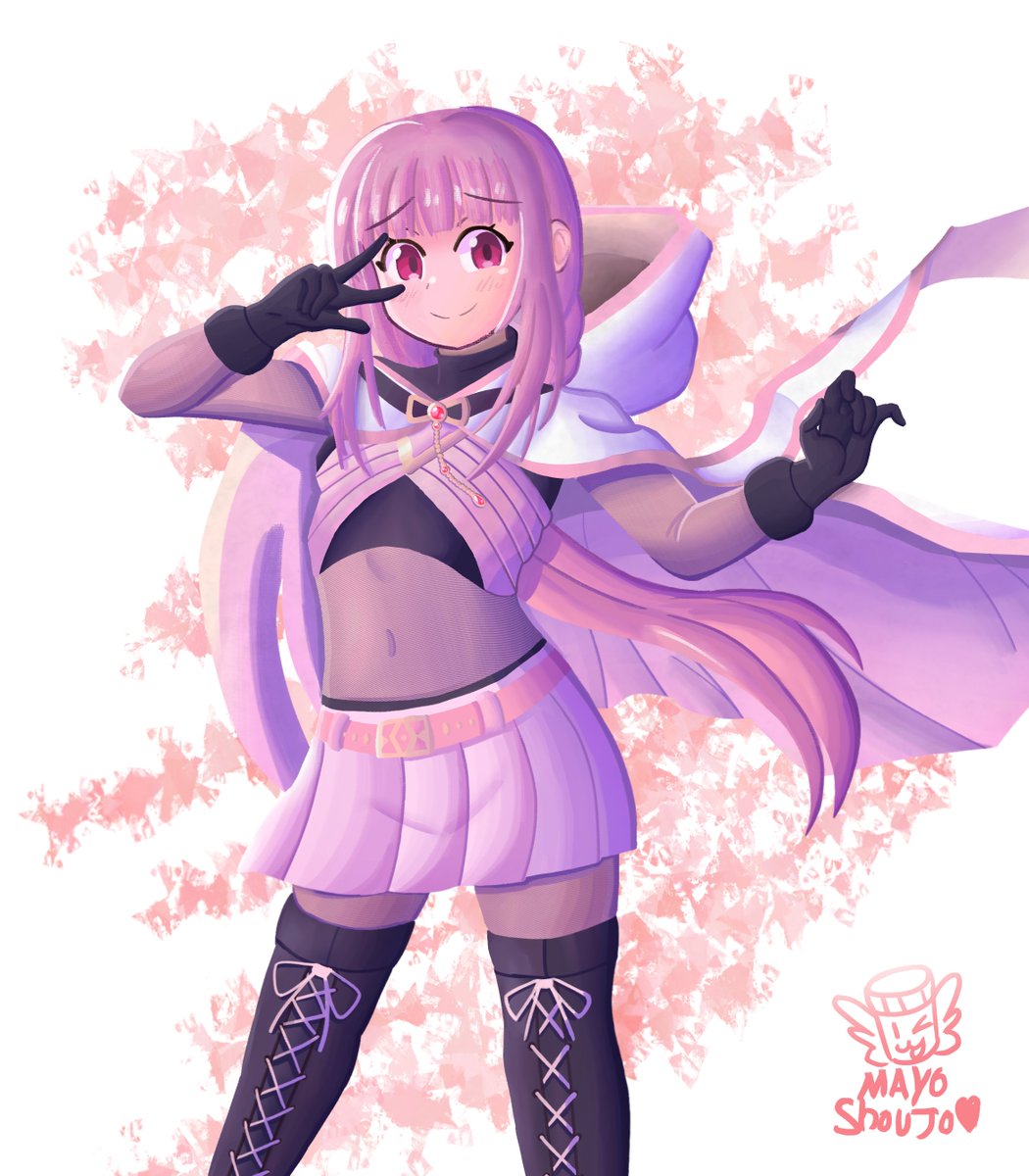 ShoujoMayo's tweet image. #digitalart #animedrawing #AnimeArt #MadokaMagica #magiarecord #マギレコ #環いろは #madoka_exedra