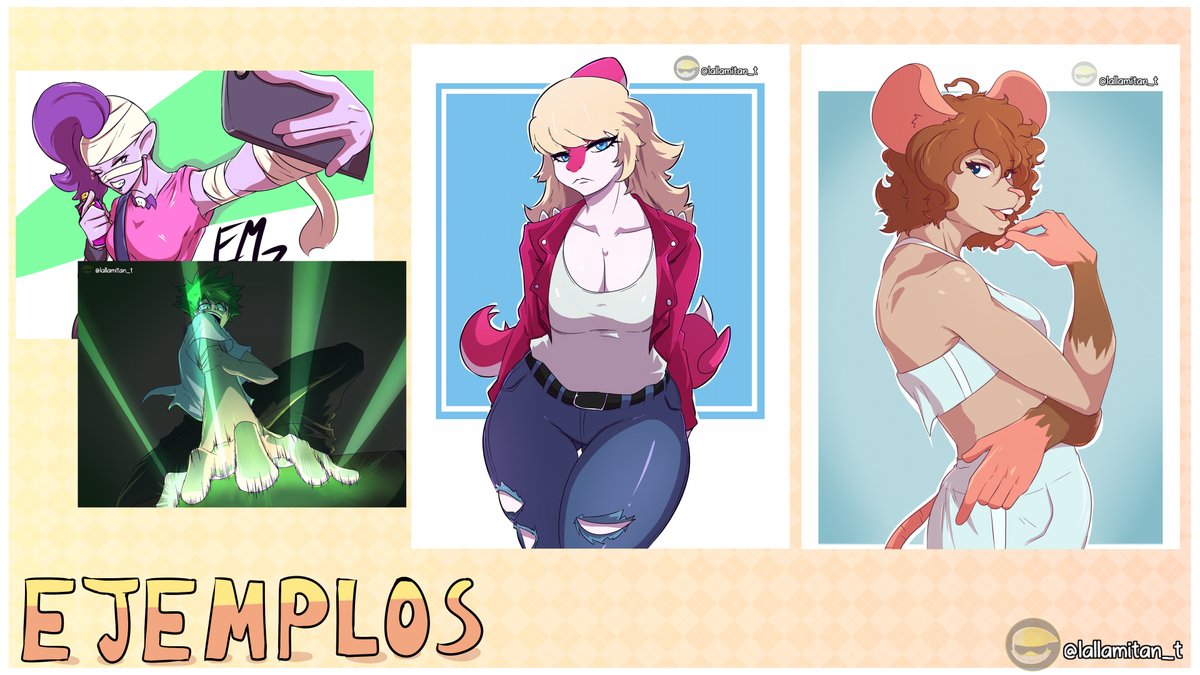 lallamitan_t's tweet image. ✨COMISIONES ABIERTAS ✨🦙✏️
Tenemos comisiones abiertas a todo publico, pasen con confianza, consulten en privado, sin compromiso papeto, pasen pasen ✨🦙