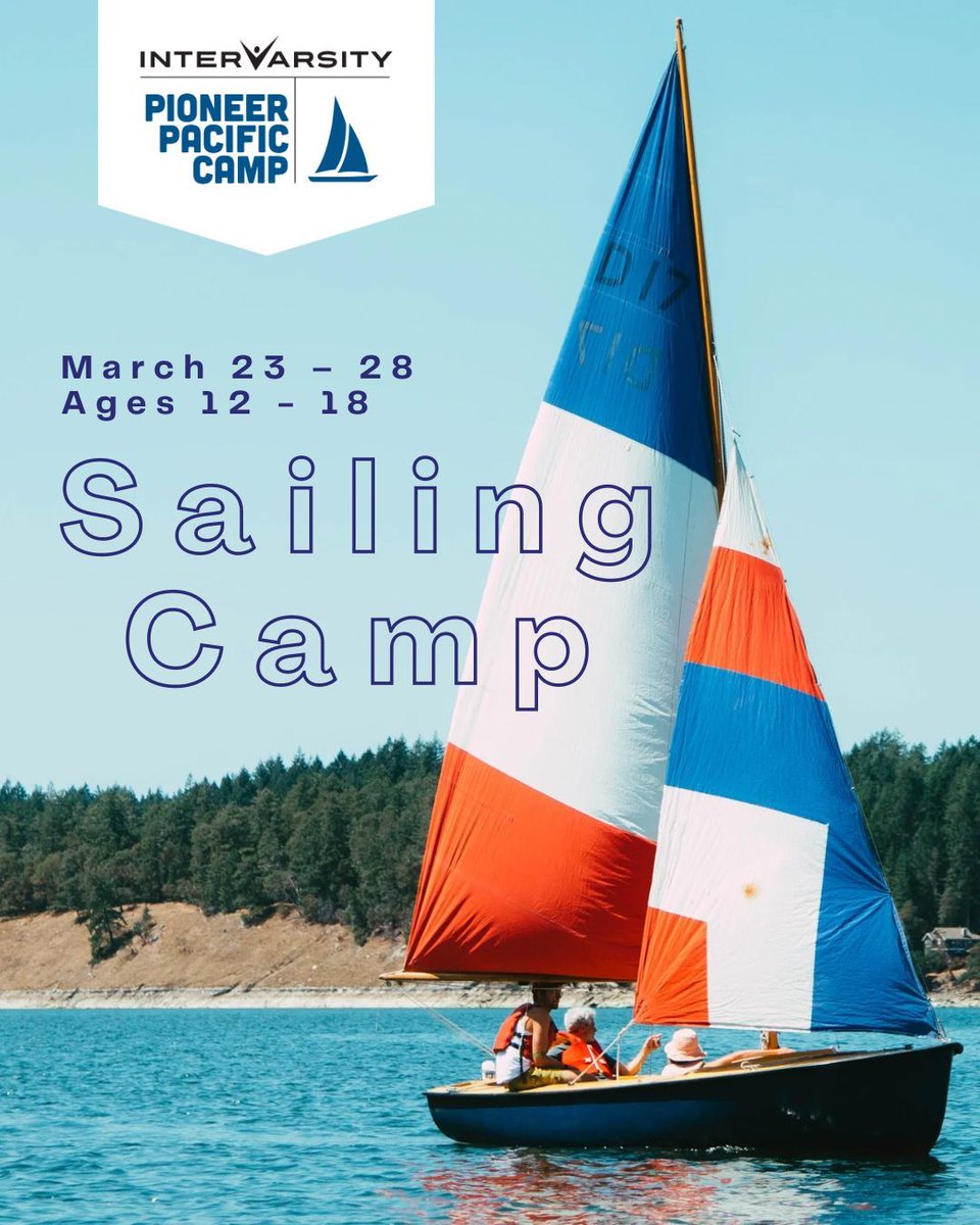 PPC_ivcf's tweet image. ⛵️⛵️SAILING CAMP IS BACK⛵️⛵️ over spring break, join us for a wonderful week of sailing😎😎 sign up today at Pioneercamppacific.ca