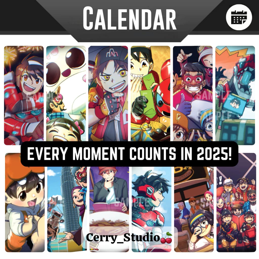 Cerry_ Studio ✨ KOMIK & FANMERCH BOBOIBOY✨ tweet media