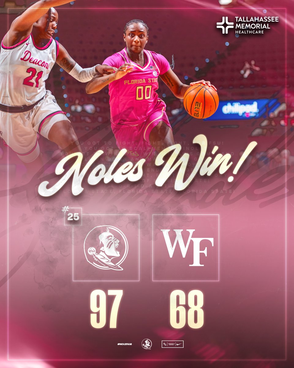 #Noles WIN!

#NoleFAM | <a href="/TMHFORLIFE/">Tallahassee Memorial HealthCare (TMH)</a>