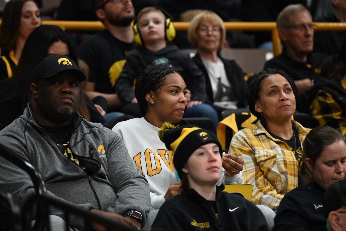 ‘25 Iowa WBB signee Journey Houston (Davenport, IA) was in Iowa City for a visit today.

Houston is rated as #85 player in the country ESPN.

📸- <a href="/webcentrick/">On3 Hawkeye Images</a>