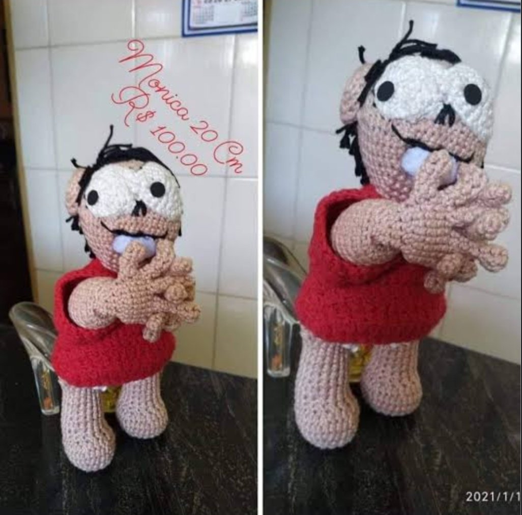 senshi_real's tweet photo. amigos entrei pro ramo do crochê 

o que acharam? será que tenho talento https://t.co/CgcZufstfr