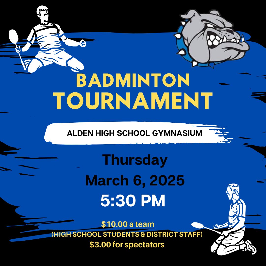athlassociation's tweet image. 🏸 Do you have what it takes to be this year's badminton champ?!🏆
📧Students, faculty & staff check your emails for more information!