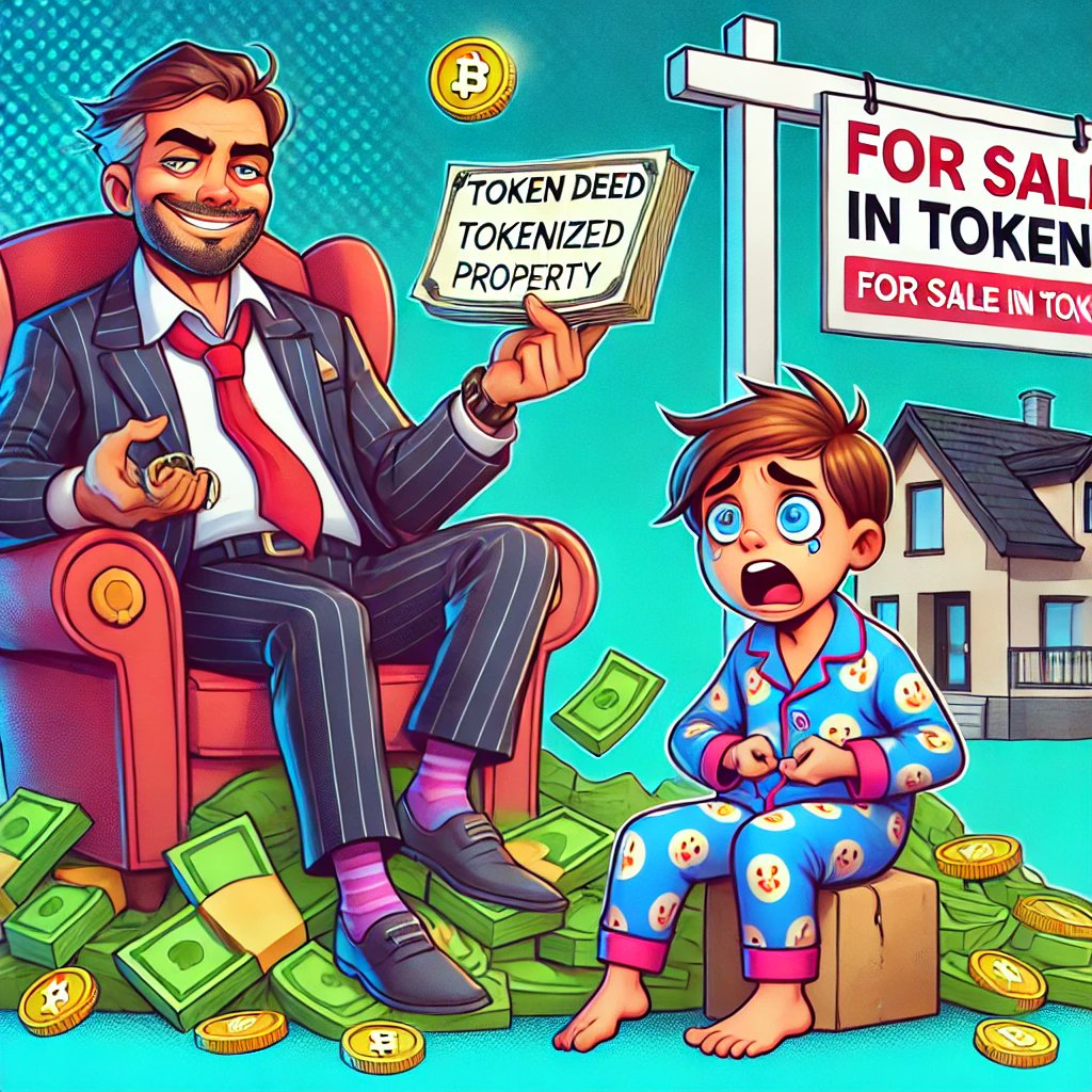 Rocko_Vidal's tweet image. 🚨 Instead of giving your kid your house (where they spilled juice and never replaced the toilet paper), tokenize it with EstateX! 💸

Earn passive income
Watch your kid beg for a stake 😂

TokenizeX is one of the pillars of EstateX ecosystem

#TokenizeEverything #SorryNotSorry