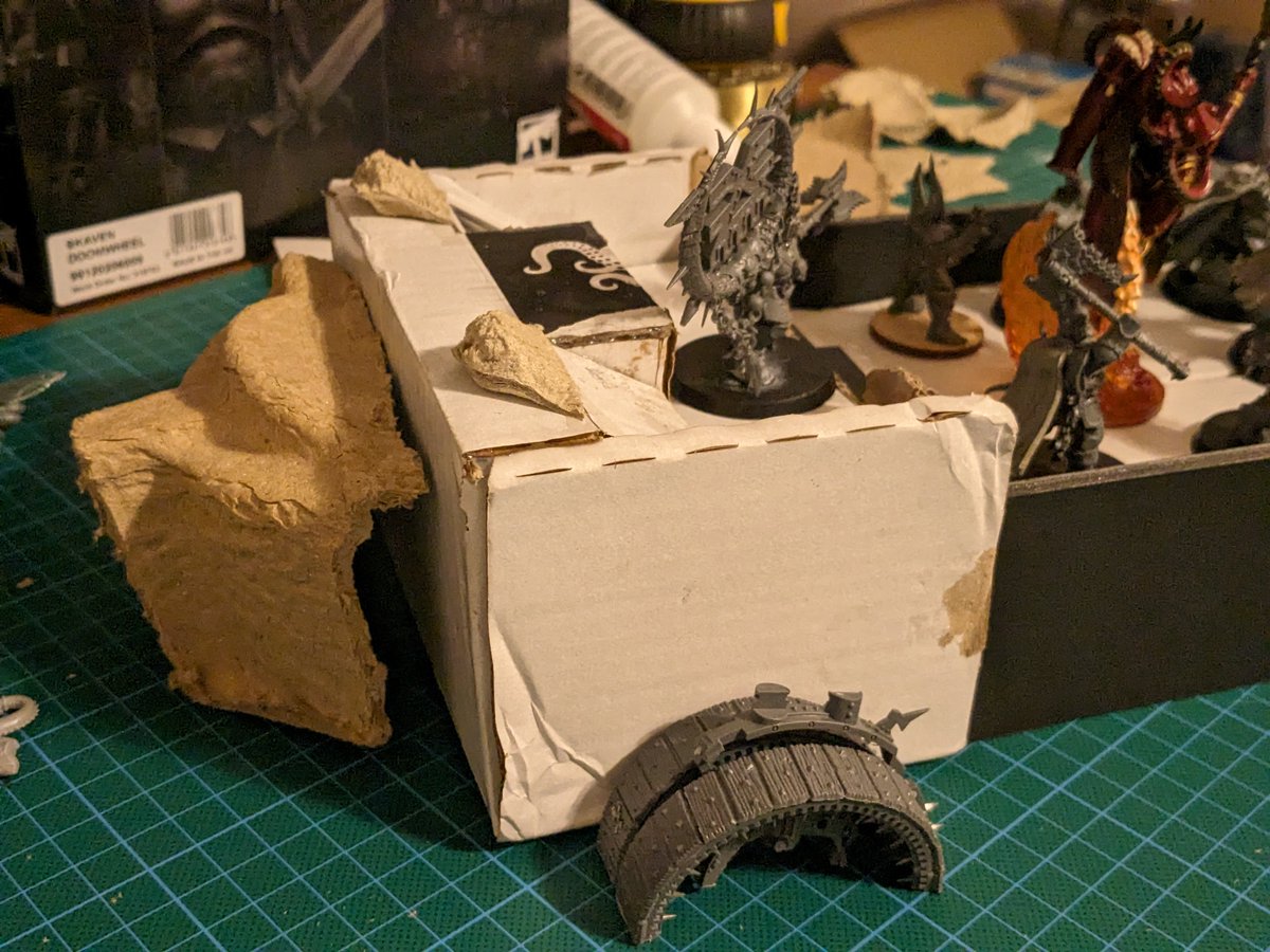 Nuno M, NEO (@wh_narratives) on Twitter photo Back from a hobby hiatus, I've finally resumed work (in my new hobbyroom🥳) on this embryonic idea, to contribute to Mutiny's End <a href="/AnimosityCmpgns/">Animosity Campaigns</a> weekender
Khorne Ironclad based on Chaos Wargalley from ManOWar (but steam-cremation powered instead of sail and oars).
gettin there. Back from a hobby hiatus, I've finally resumed work (in my new hobbyroom🥳) on this embryonic idea, to contribute to Mutiny's End <a href="/AnimosityCmpgns/">Animosity Campaigns</a> weekender
Khorne Ironclad based on Chaos Wargalley from ManOWar (but steam-cremation powered instead of sail and oars).
gettin there.