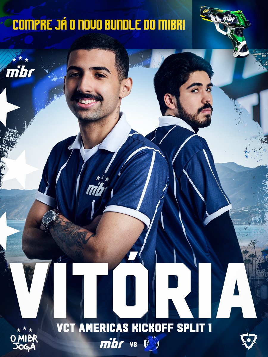 MIBR's tweet photo. ⌇⌇ 𝐕𝐂𝐓 𝐀𝐌𝐄𝐑𝐈𝐂𝐀𝐒: 𝐊𝐈𝐂𝐊𝐎𝐅𝐅 🌴

COBRADOS.

Feliz Natal, @LeviatanGG! https://t.co/rMajHj6yrx