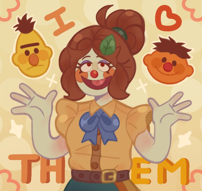 SydneyBagget's tweet image. 💛🧡❤️
#SesameStreet #PuppetOc