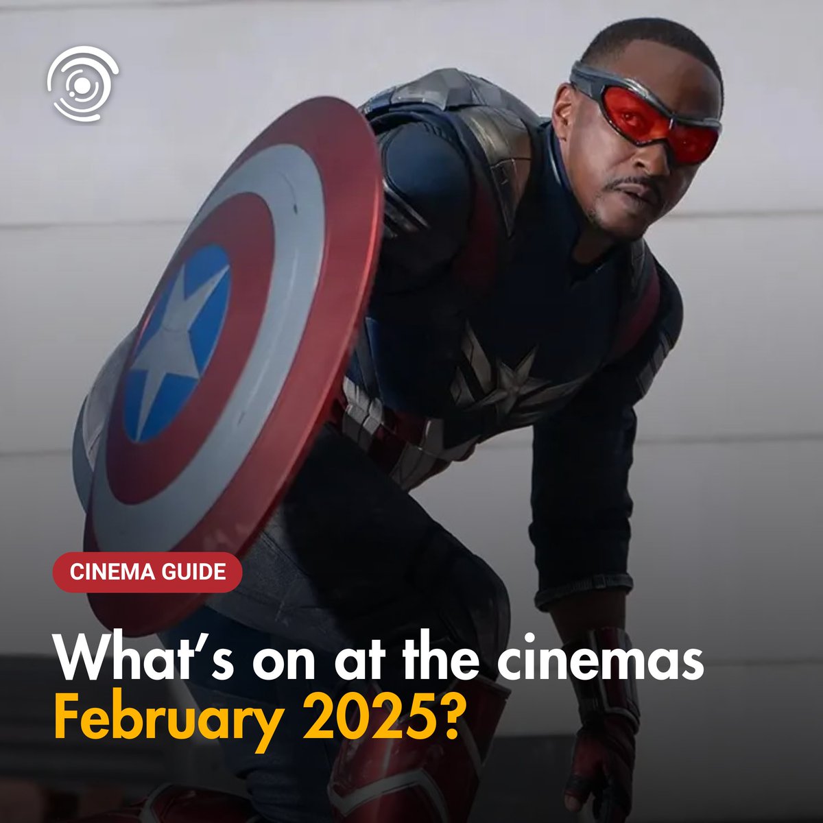 ScreenHub's tweet photo. At the cinemas this February: new CAPTAIN AMERICA, Luca Guadagnino's QUEER, and Aussie films INSIDE, THE LOST TIGER, and HINDI VINDI.

Read the full list: https://t.co/80VVSqbN2w

#whattowatch #cinemaguide #captainamerica #queer #inside #thelosttiger #hindivindi #film #movies https://t.co/uuXzYE2GuK