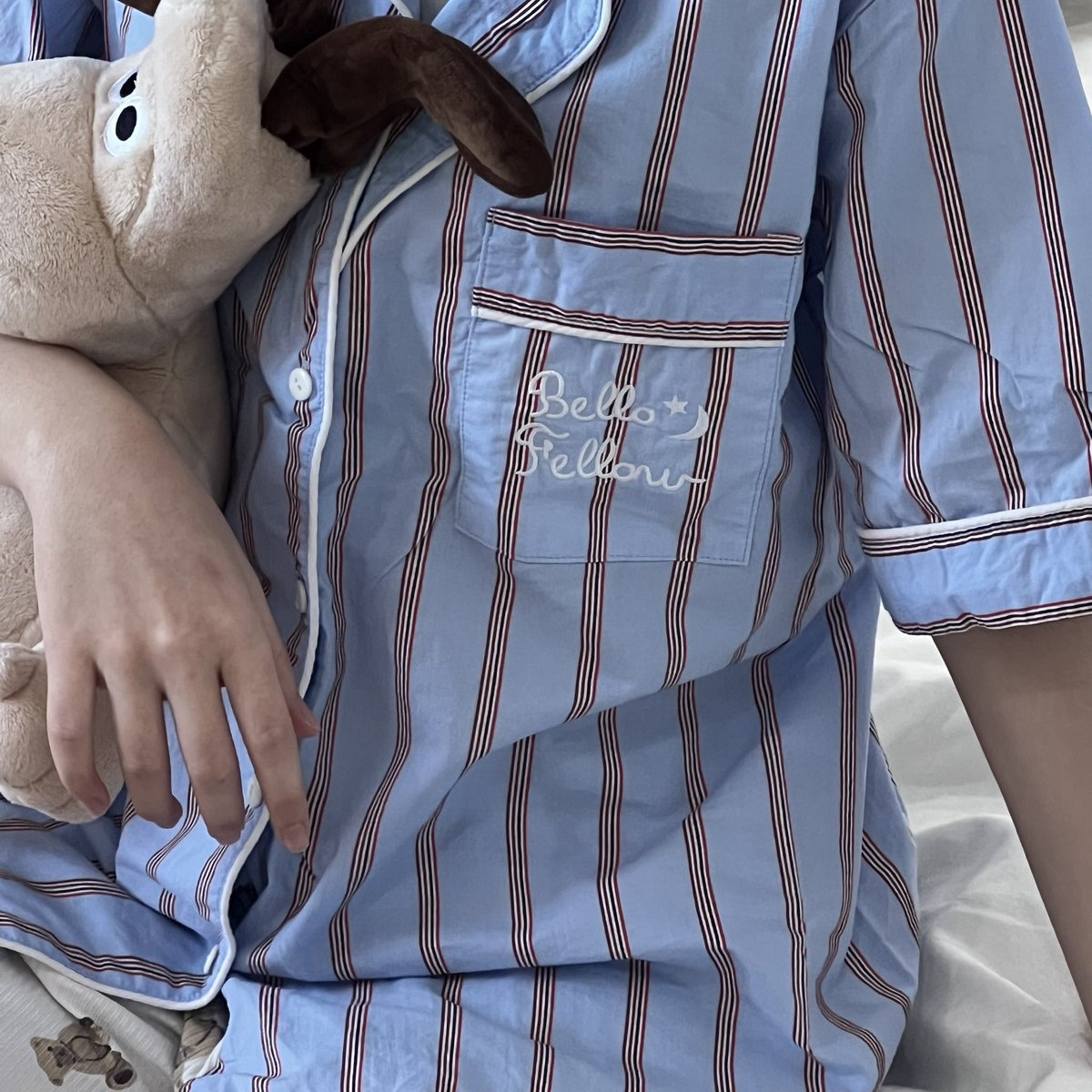 nchdaq's tweet photo. ขอแปะ fav ชุดนอนได้ไหม เป็นอะไรที่ must have สำหรับเรามาก ยิ่งเนื้อผ้าดี นุ่ม ลายน่ารักยิ่งแฮปปี้กับการนอนสุดๆ นอนฟินมากขึ่น 3000% มาแปะตัวที่ชอบให้คับ🧸🥣🥛 https://t.co/35shyuuJCk