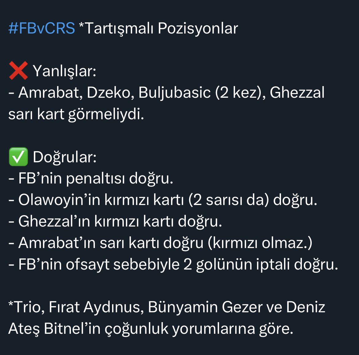 Allah allah öyle mi olmuş, bak sen bu işe😂
<a href="/GalatasaraySK/">Galatasaray SK</a>