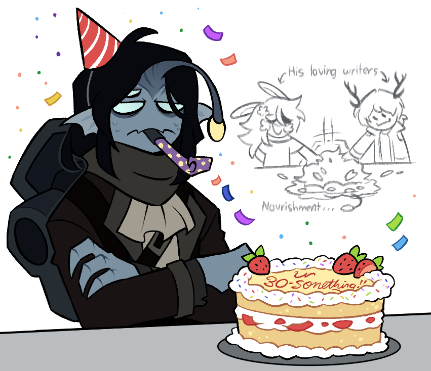 okay but in all seriousness happy birthday idiot send him your kindest regards