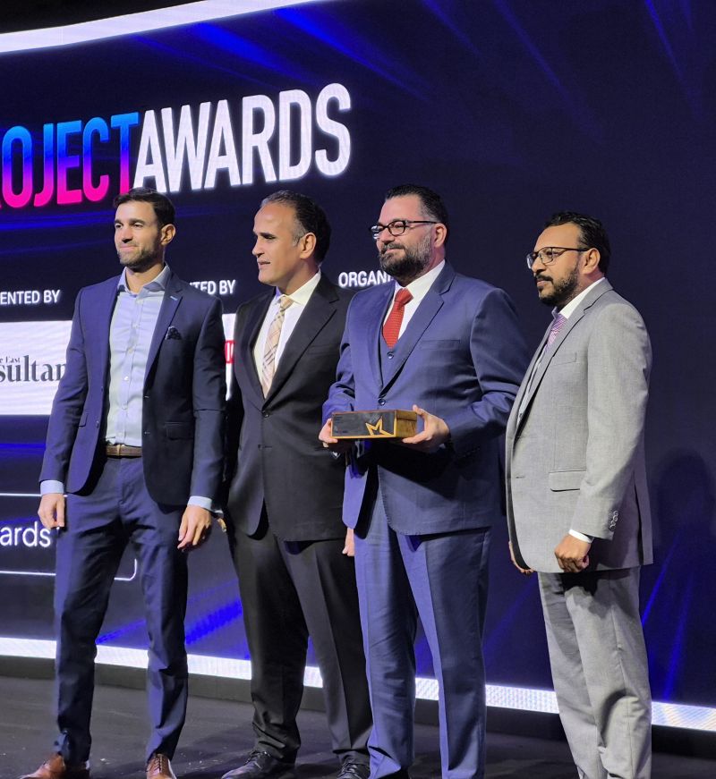 MEConstructionN's tweet photo. The stunning @OneZaabeel Tower by Depa Group wins the Fit-Out Project of the Year award! 

#FitOutProject #OneZabeel #BigProjectMEAwards #BPMEAwards2025 #Construction #MENA #MECN https://t.co/QOZmsJ2XKG