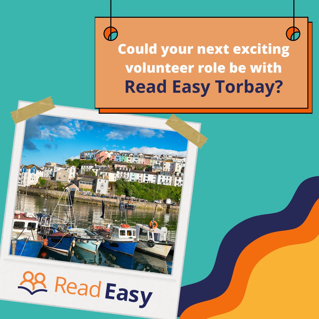 Could you help us reach more adults who want to learn to read? We have exciting volunteering opportunities to suit everyone and today we are highlighting Read Easy Torbay - find out how you could get involved: ow.ly/z5pk50URKEU