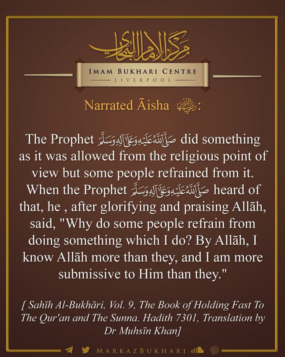 Sahih Al Bukhari (@EnglishSahih) / Posts / X