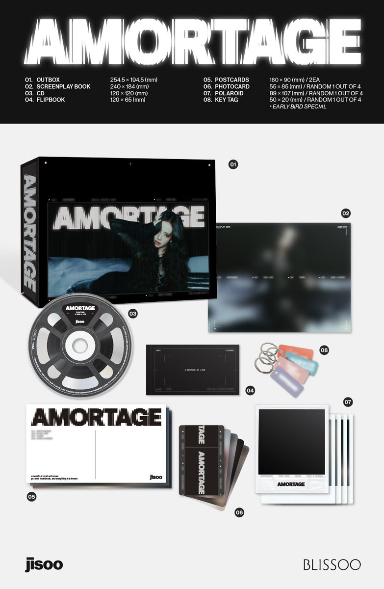 TwinkleTwelve_'s tweet photo. #TWTW_MYGO 🇲🇾
JISOO Mini Album [AMORTAGE]

📌 Exclusive Edition
💰 RM75 each | RM140 set

📌 REELS ver.
💰 RM60 each

📌 APP ver.
💰 RM65 each

❌ no second payment
🚛 RM8 WM | RM15 EM
✉️ DM to order
🗓️ Due: 12/02/2025

#JISOO #pasarBLACKPINK #pasarBLACKPINKMY #pasarBP https://t.co/HZjQ3fGDpe