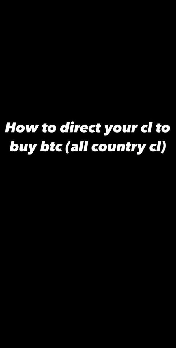 This platform allows you to buy BTC or Any Cryptocurrency without identity.

You can also direct your cl to buy Crypto from there without stress, they can pay with bank transfer also.

FOR EDUCATIONAL PURPOSES ONLY 🤝

Full Tutorial on How to Use the Site👇🔐