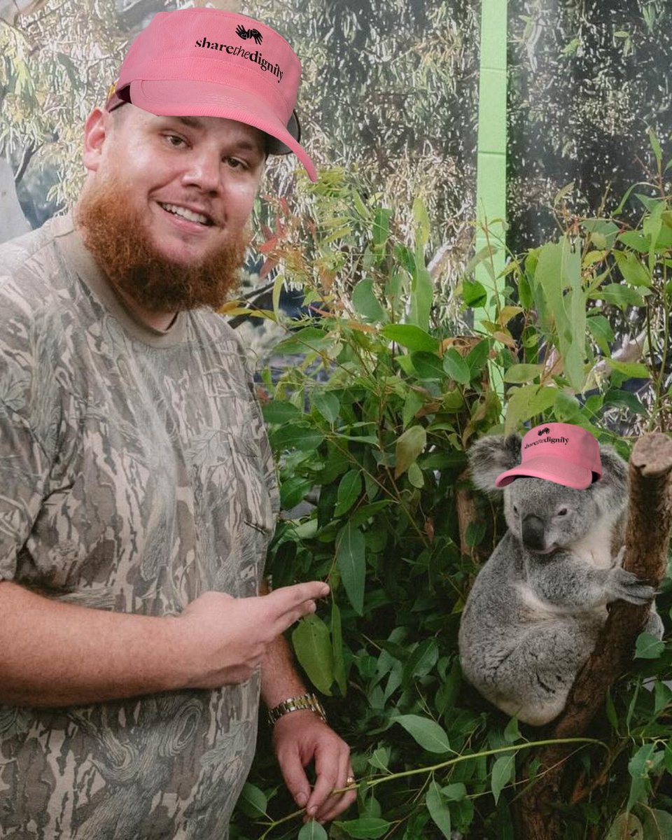 Share the Dignity (@sharingdignity) on Twitter photo PSA <a href="/Lukecombs/">Luke Combs 🎤</a> 📢
We want to see you in one of our pink caps in Melbourne on Friday night! We’ve mocked up a sneak peak below of how cool you’ll look 🤠
Share the Dignity supporters 📢
Tag <a href="/lukecombs/">Luke Combs 🎤</a> & <a href="/frontiertouring/">Frontier Touring</a> so we can make this magic happen. Let's do this y'all! PSA <a href="/Lukecombs/">Luke Combs 🎤</a> 📢
We want to see you in one of our pink caps in Melbourne on Friday night! We’ve mocked up a sneak peak below of how cool you’ll look 🤠
Share the Dignity supporters 📢
Tag <a href="/lukecombs/">Luke Combs 🎤</a> & <a href="/frontiertouring/">Frontier Touring</a> so we can make this magic happen. Let's do this y'all!
