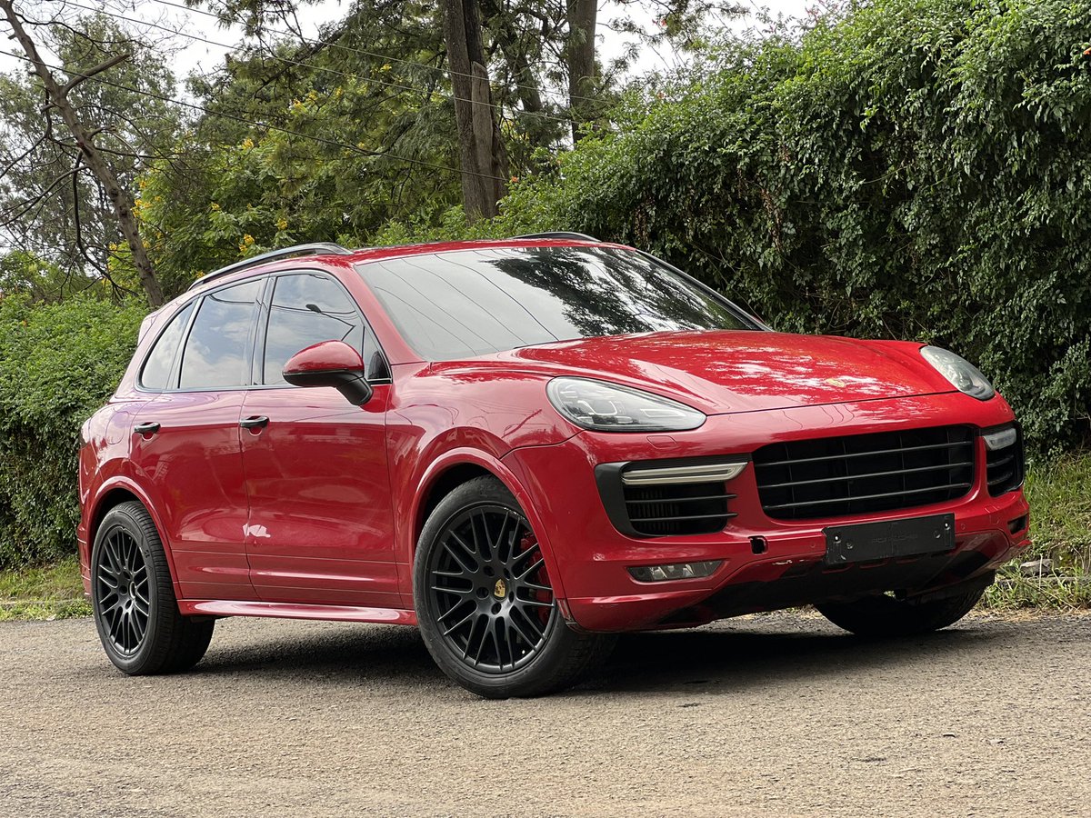 mceazarj's tweet photo. Porsche Cayenne GTS
Carmine Red
Year 2016

▪️3600cc Twin Turbo Petrol Auto
▪️Panoramic Sunroof
▪️Half Leather Seats
▪️Dual Exhaust System 
▪️Height Control
▪️Low Genuine Mileage 
▪️Premium Audio

Only Ksh 6.95 M

Call Text WhatsApp 0736355555 https://t.co/wxC8ZaYrKo
