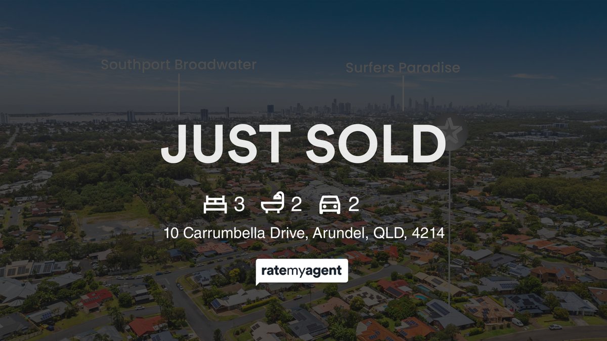 VertulloRE's tweet photo. 🛌 3 🛀 2 🚘 2
📍 10 Carrumbella Drive, Arundel, QLD, 4214

Our agent’s latest sale on RateMyAgent
QLD 3499181
https://t.co/wBYwGD3B8v

...
#ratemyagent #realestate #Professionals_Vertullo_Real_Estate https://t.co/VJAD4h0jAM