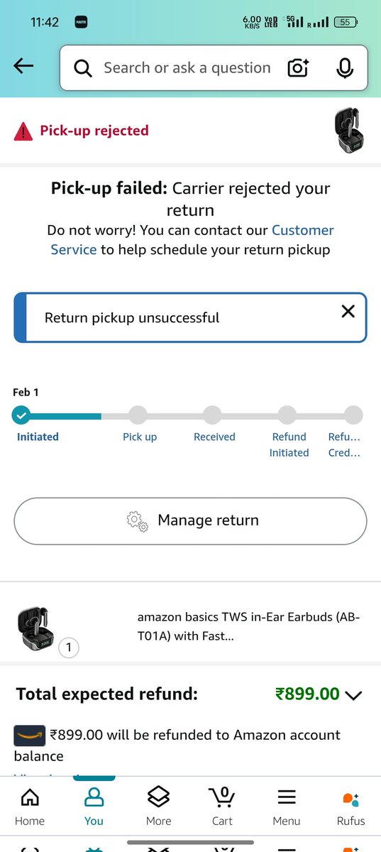 Subhadip_4's tweet photo. @AmazonHelp @amazonIN its showing https://t.co/ZAv6c36END