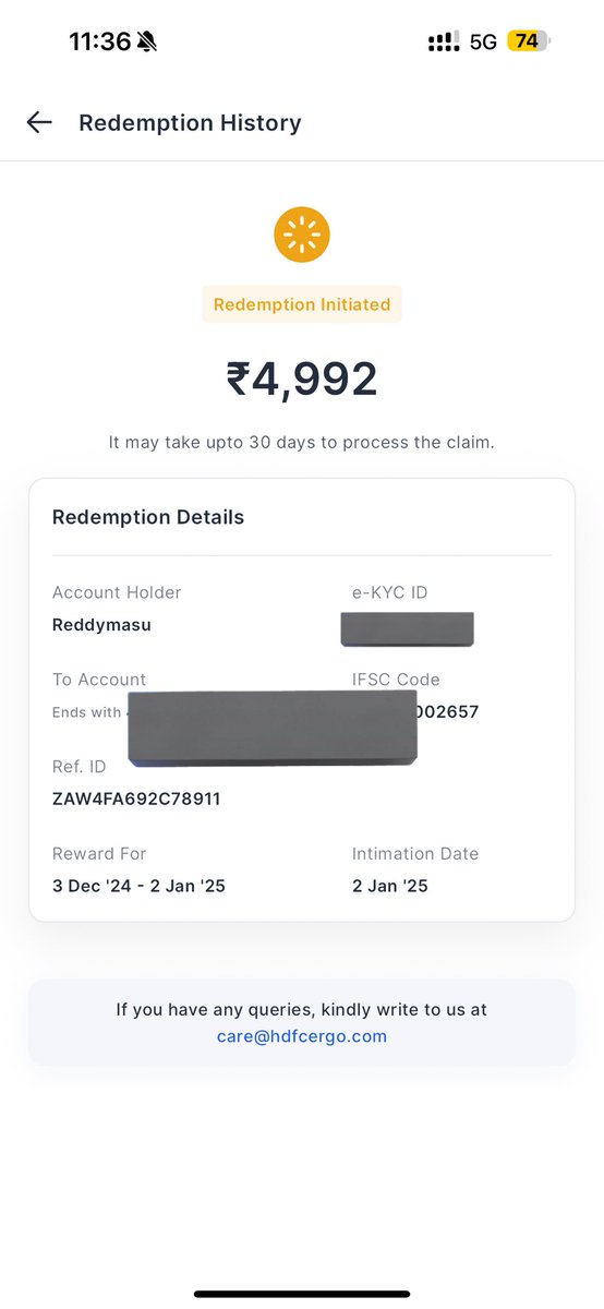 tejareddymasu's tweet photo. #HDFCergo_AppleSCAM #hdfcergoscam
#HDFCERGO@HDFCERGOGIC do something otherwise you have to face consequences @Apple @jagograhakjago https://t.co/Axwjpes4cn