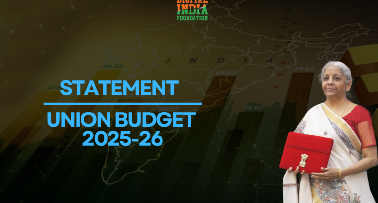 DIF (@difindia) on Twitter photo Our statement on the Union Budget 2025 #Budget2025
<a href="/FinMinIndia/">Ministry of Finance</a> ,<a href="/nsitharaman/">Nirmala Sitharaman</a> ,<a href="/buzzindelhi/">Arvind Gupta</a>
digitalindiafoundation.org/statement-on-u… Our statement on the Union Budget 2025 #Budget2025
<a href="/FinMinIndia/">Ministry of Finance</a> ,<a href="/nsitharaman/">Nirmala Sitharaman</a> ,<a href="/buzzindelhi/">Arvind Gupta</a>
digitalindiafoundation.org/statement-on-u…