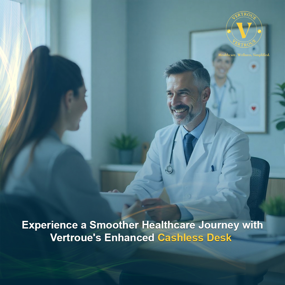 Vertrouehealth's tweet photo. Experience a smoother healthcare journey with Vertroue Healthcare's enhanced Cashless Desk! 
✅ Faster approvals
✅ Swift query resolutions
✅ Reduced paperwork
✅ Faster discharges
✅ Fewer rejections
#CashlessClaims #Healthcare #Vertroue #SandeepReddyVanga #KANYEWEST #GRAMMYs https://t.co/EEsyhs4Op0