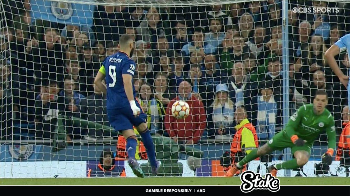 UTDTimX's tweet photo. The only Panenka penalties in football history that have earned a perfect 10/10 rating.

Featuring Karim Benzema Panenka for Real Madrid Vs Manchester City.

A Thread. https://t.co/AZkp2IawL4