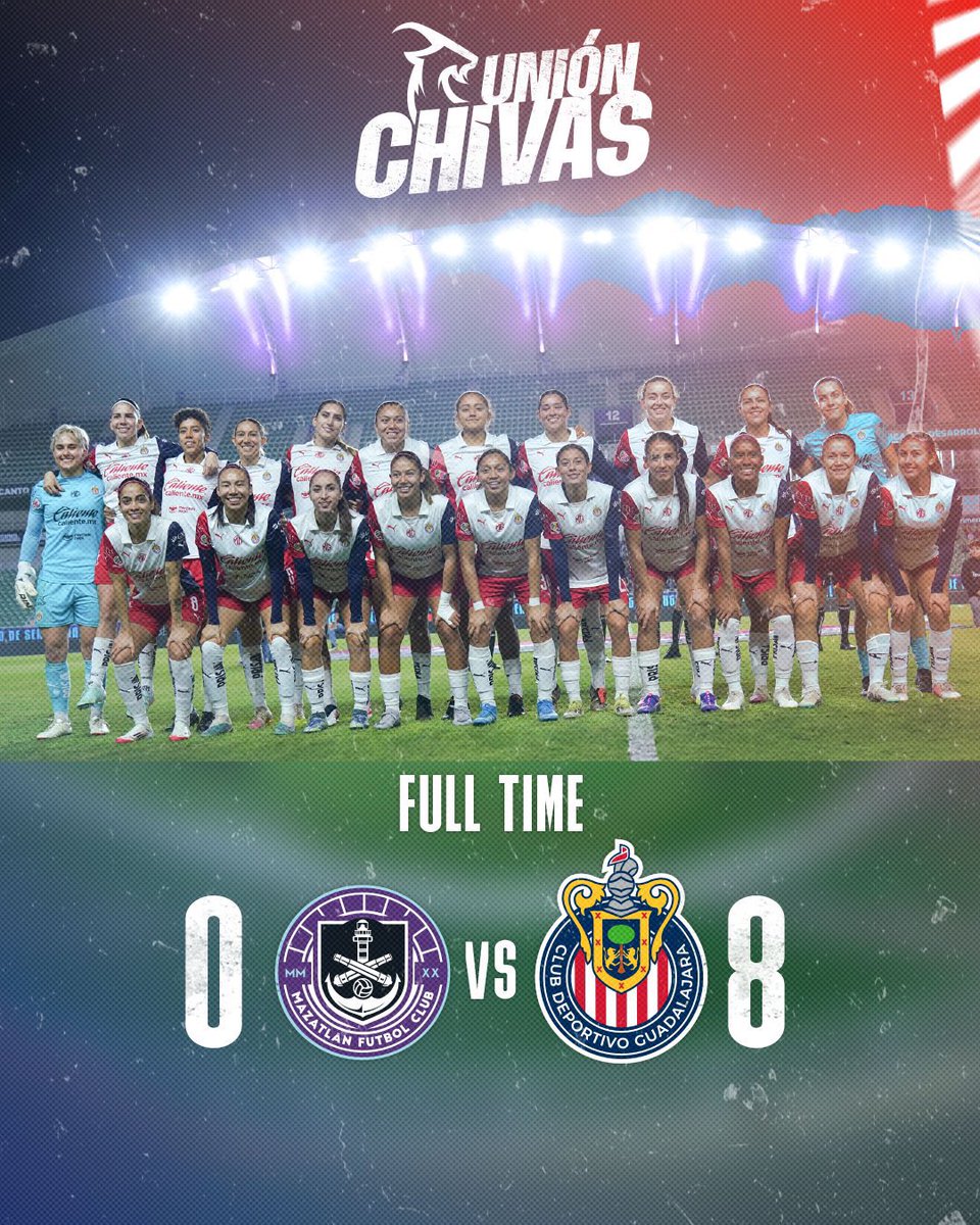EdgarRomoGDL's tweet photo. Escandalosa victoria de @ChivasFemenil  sobre el Mazatlán femenil. https://t.co/YZ1EzHCEME