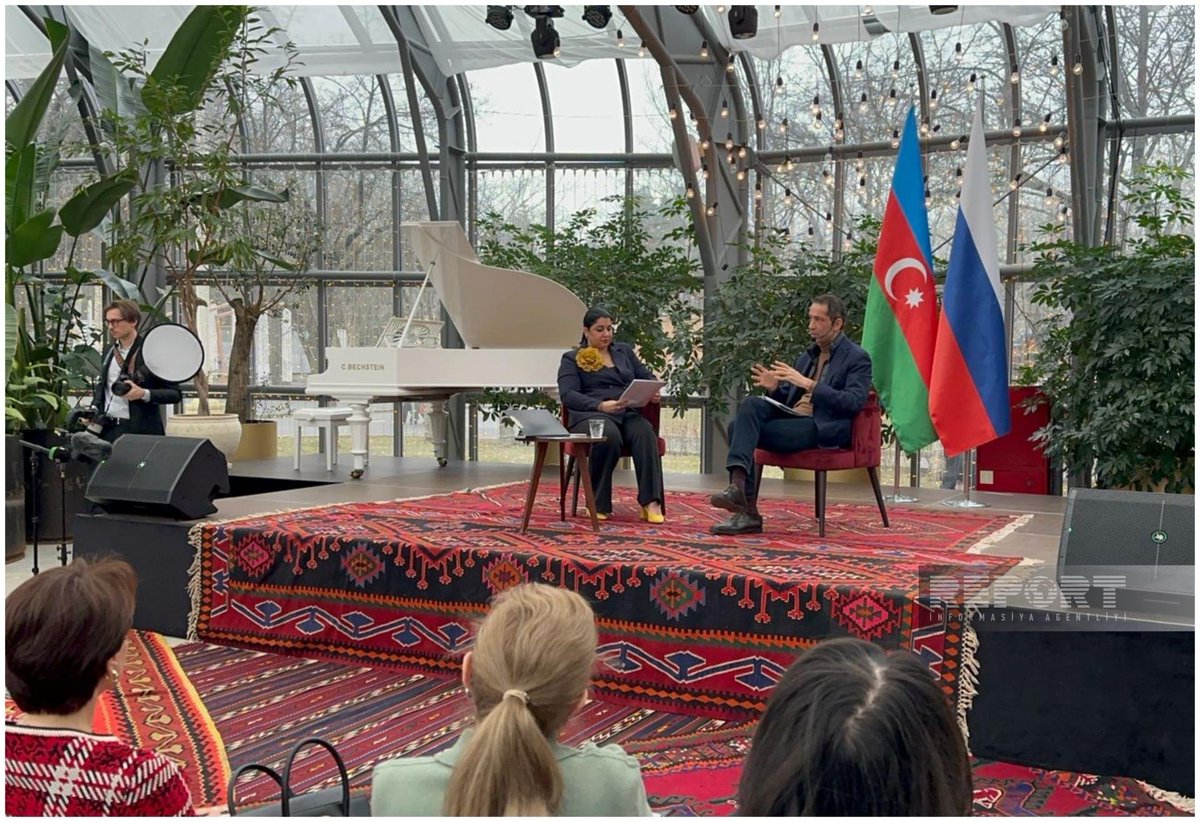 reportnewsaz's tweet image. Moskvada Azərbaycan pavilyonunda “Nəzər nöqtəsi” layihəsi işə başlayıb

▶️ report.az/c/d3883ad/ 

#Moskva  #pavilyon #layihə #xəbər #sonxəbər #təcilixəbər #informasiya #operativxeber #reportaz #sondeqiqe  #Azərbaycan