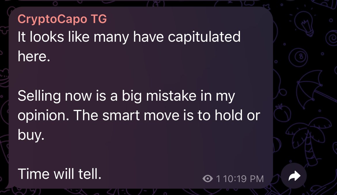 Sorry gang it’s over