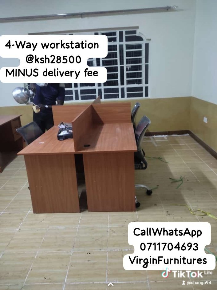 brianohanga's tweet photo. Details on Photo.
Office furniture and equipment.
CallWhatsApp @0711704693, VirginFurnitures
TrustNTV Gachagua Ndindi Nyoro Kalenjins AIDs Arsenal #GRAMMYs #ChristMegaReturn #NTVAccountability Astrol V-Power https://t.co/ASmHC8h5Si
