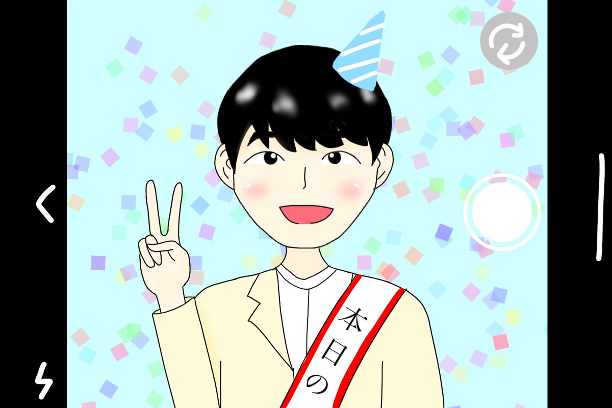 Inuko0830's tweet photo. 川島さんお誕生日おめでとうございます！今年も健康で楽しい日々を過ごせますように
#川島さん　#川島明生誕祭2025
#川島明誕生祭2025　#イラスト https://t.co/UyZ6nkbq6w
