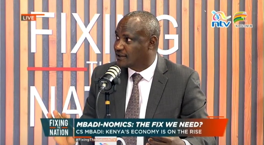 Wealth Categories in Kenya according to CS John Mbadi on #FixingTheNationNTV today.

Monthly Earnings in KES
0 - 59,999 : Poor
60,000 - 150,000 : Middle Class
Above 150,000 : Rich.

Your thoughts 🤔