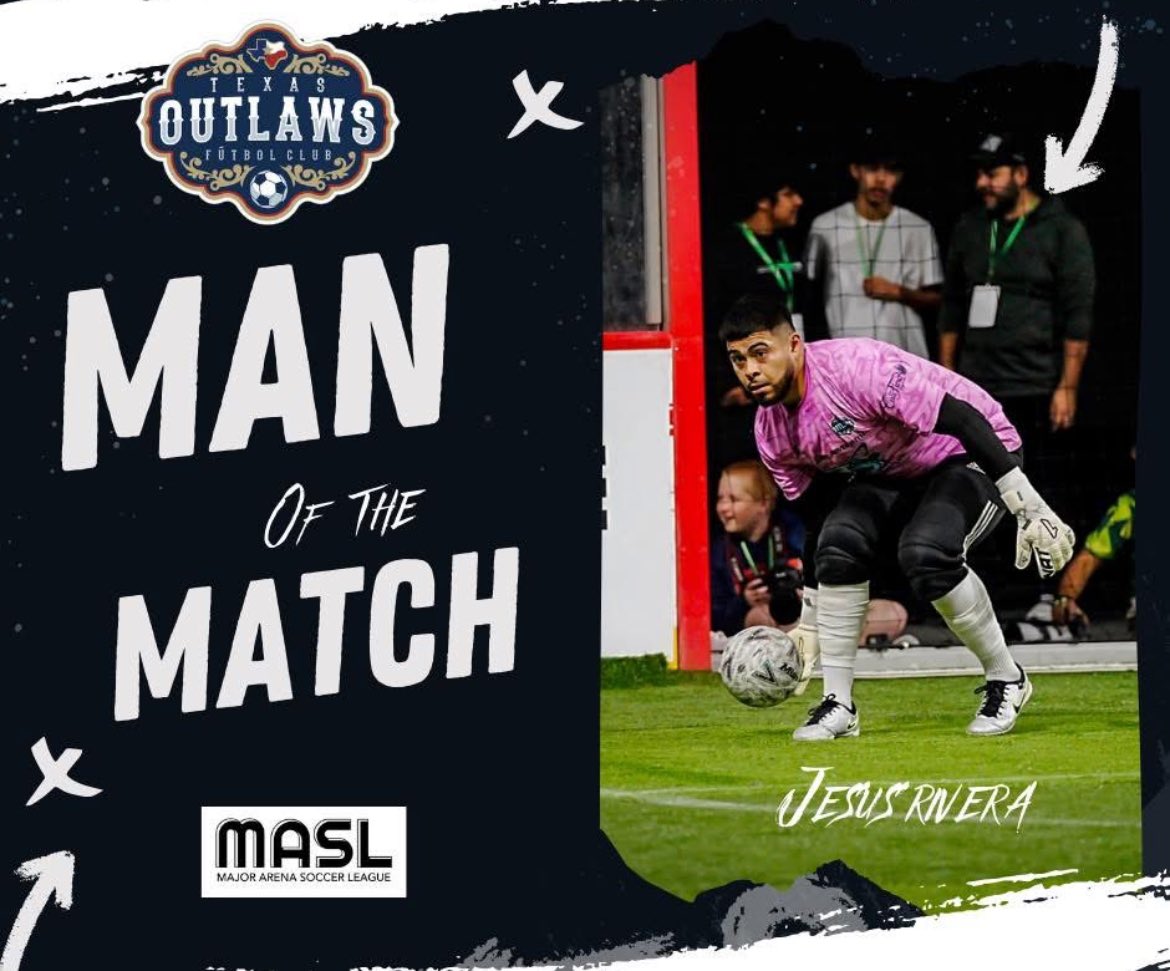 Man of the match in our win over Dallas Sidkicks