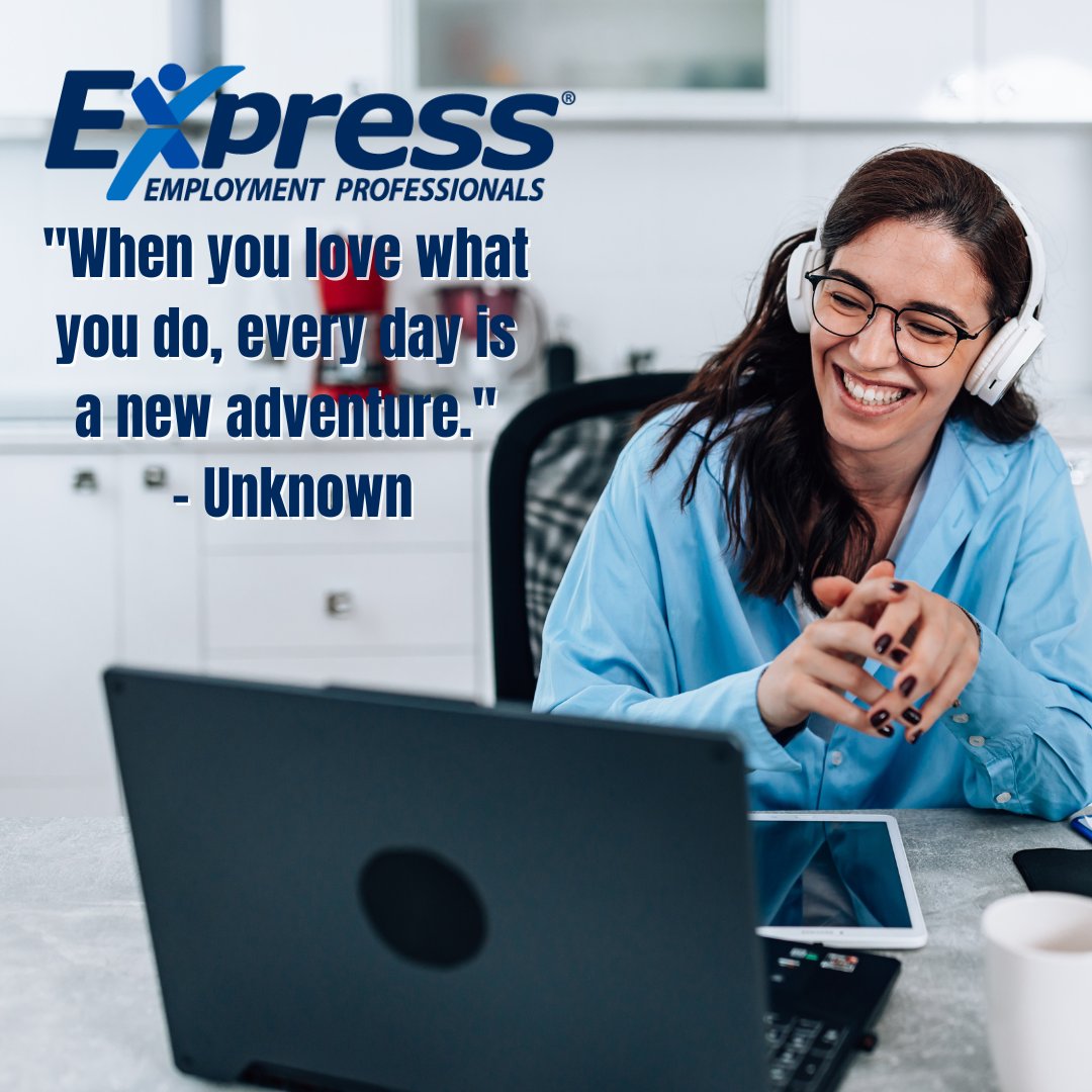 "When you love what you do, every day is a new adventure." - Unknown 
Embrace this Monday with excitement and passion! #MondayMotivation