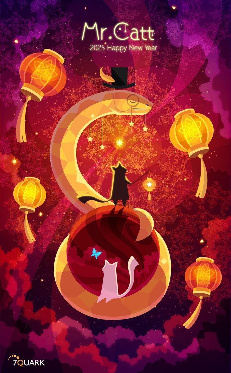 _mr_catt's tweet photo. 🧨️🧨️Happy Lunar New Year🧨️🧨️
Good luck with your work throughout the new year!✨✨

#MrCatt #パズルゲーム #ねこ https://t.co/0nwFc5ZAqI