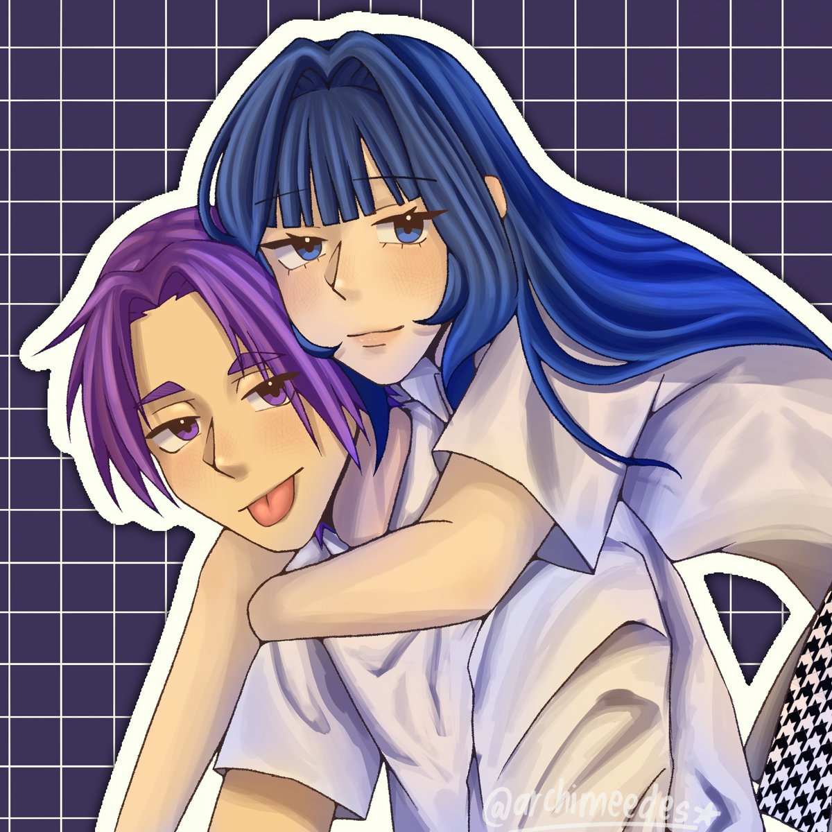 archimeedes's tweet photo. #yumedebut #fkro

Debuting my new yume Miyako Fūka with Mikage Reo hehe 🌊🪻 they’re both an only child from a prestigious family. Sounds so similar but actually they’re so different. https://t.co/EA9cdXkrAb