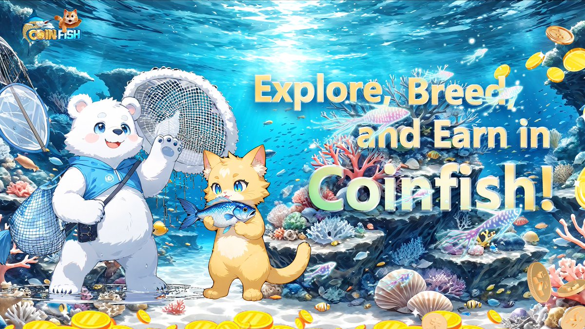 DeFishingGame's tweet photo. Fish, breed, trade, and earn in Coinfish!
๐ Explore the depths of rewards and discover new surprises every day! ๐
#Coinfish #EarnPoints #GameOn https://t.co/cVjAXZ357x