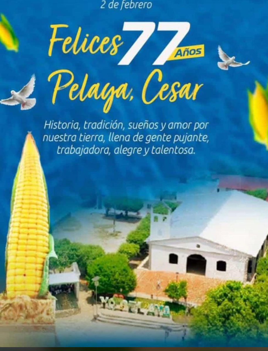 pelayacesar's tweet photo. Hoy estamos cumpliendo 77 años 🎉🥳👏🏻. https://t.co/dzGHeIINNR