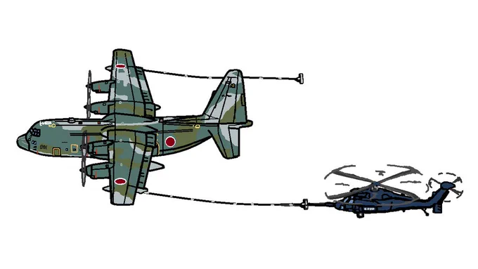#航空自衛隊#小牧基地第401飛行隊K/C-130H輸送機…鋭意製作中/(⁠‾⁠▽‾⁠) 