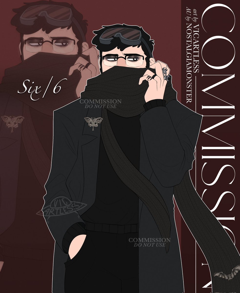 n0stalgiam0nstr's tweet photo. *nudges him out into the world*
One of my AU Fords, Six/6. He's like if portal Ford was a black haired goth, stuck looking 30-something, and had a hunger for the red stuff π©Έπ©Έπ©Έ
He's a Chiropteran.
Art by the incredible @vicartless https://t.co/PAatQTnWtj