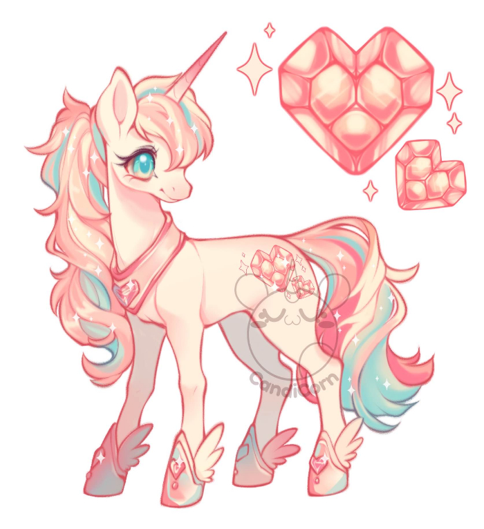 CandiCornArt's tweet photo. Crystal Candy Heart - Pony Adopt

Auction Link Below⤵️ https://t.co/JZBpLCCOCr