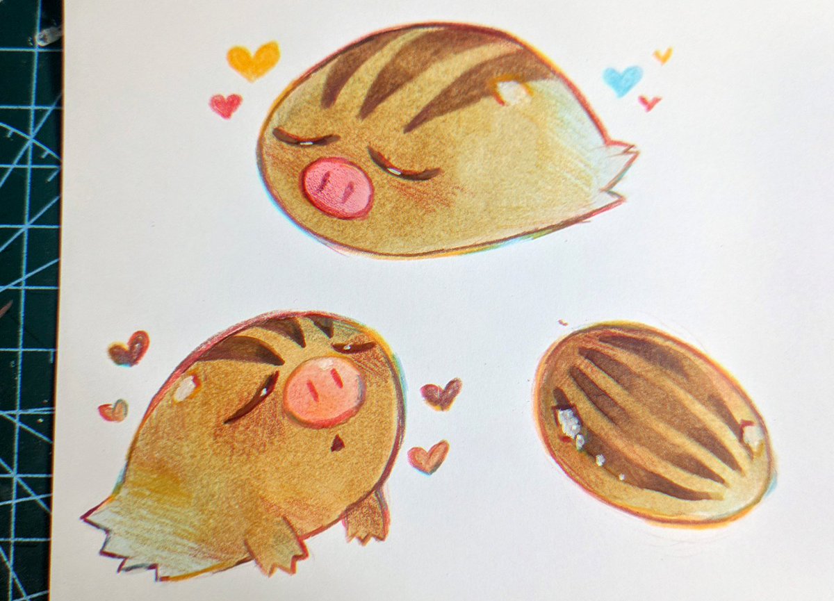 PigPenandPaper's tweet photo. Swinub.... #alcoholmarker #coloredpencil #acrylicmarker #pokemon https://t.co/vBBtw2Elen