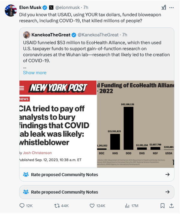 harriszainul's tweet photo. Completely whacked that this hellsite's owner is now claiming that COVID-19 is a bioweapon. More whacked is how his tweet gets algo-recommended onto my timeline despite me not following him. Don't envy regulators having to unpack and intervene in this mess. https://t.co/wQG1ja5ECs