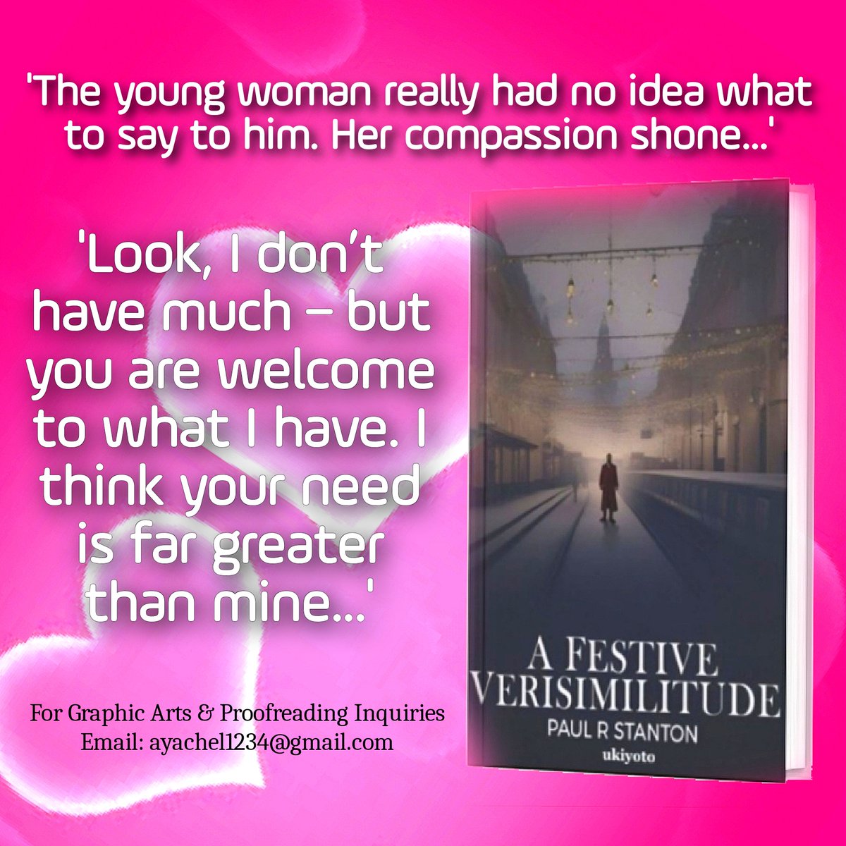 Zeamee Author Illustrator Book Reviewer (@zeamee1) on Twitter photo 🌿🌻🌿#BookReviews #BookRecommendations
'From Charing Crossing to St. Paul’s Cathedral, each narrative holds its own charm.'
🌿🌻🌿'A FESTIVE VERISIMILITUDE' by
<a href="/PaulRStanton/">Paul Stanton - Author - Playwright.</a>
BUY HERE: amazon.com/Festive-Verisi…
#BooksworthReading #WritingCommmunity #giftsforalloccassions 🌿🌻🌿#BookReviews #BookRecommendations
'From Charing Crossing to St. Paul’s Cathedral, each narrative holds its own charm.'
🌿🌻🌿'A FESTIVE VERISIMILITUDE' by
<a href="/PaulRStanton/">Paul Stanton - Author - Playwright.</a>
BUY HERE: amazon.com/Festive-Verisi…
#BooksworthReading #WritingCommmunity #giftsforalloccassions