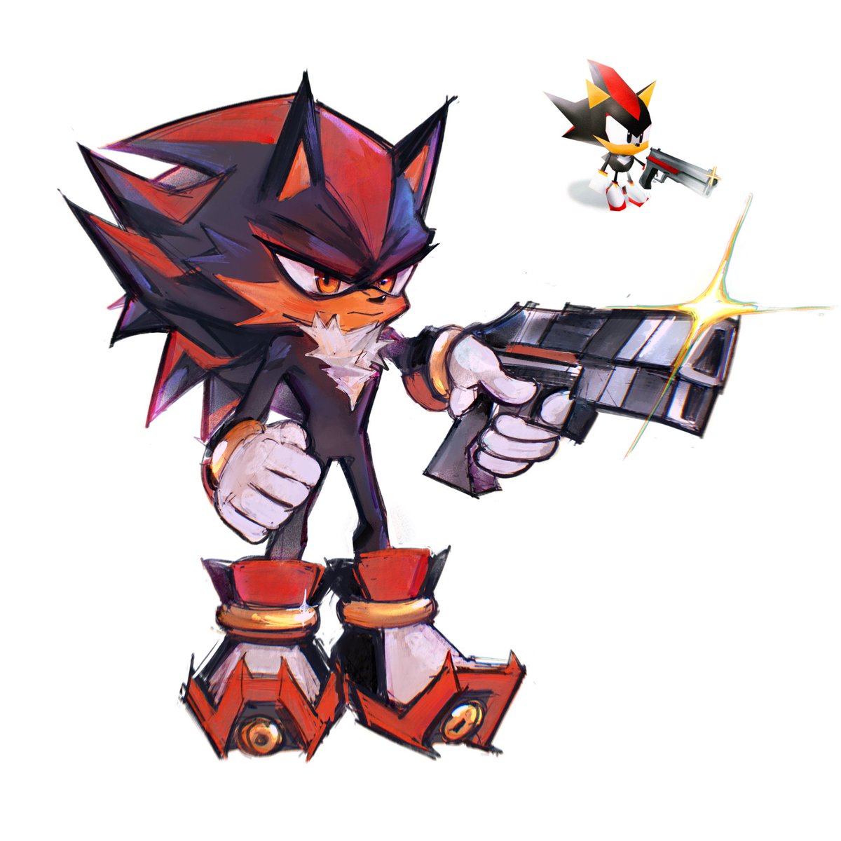 OKK NO MATTER HOW OLD I AM, I STILL LOVE HIM  #ShadowTheHedgehog
